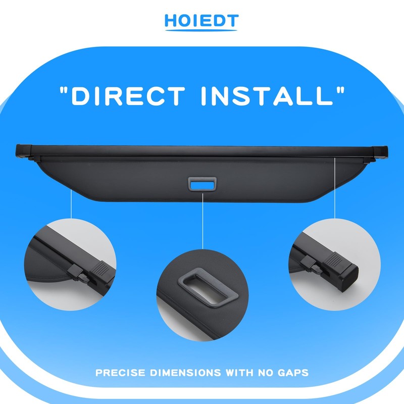 Hoiedt Cargo Trunk Cover Compatible with Toyota 4runner 2010-2019 2020