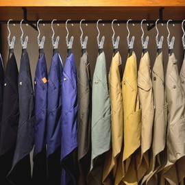 Laundry Hooks Set of 20 Non-Slip Clothes Hangers Clip 360° Rotating Boot Hanger Metal Clip Hooks for Scarves, Hats, Socks, Toys