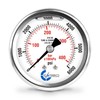CARBO Instruments 2 1-2" Pressure Gauge, All Stainless Steel Wetted