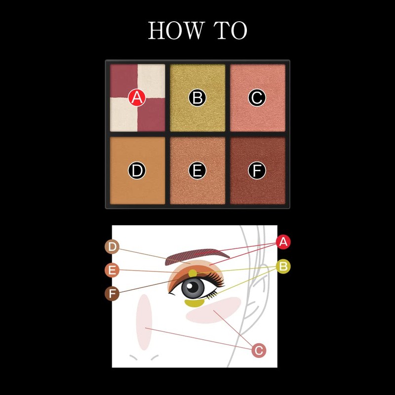 KATE EX-2 Brown Layer Palette