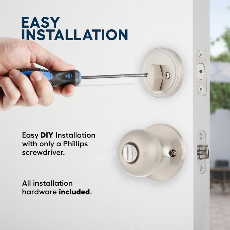 BRINKS – Front Door Lock – Traditional Single Cylinder Deadbolt