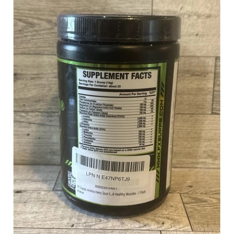 FX SUPPS Amino Hero - BCAA, EAA, Electrolytes - Diced