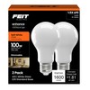Feit Electric A19 LED Light Bulb, 100W Equivalent, Dimmable, E26
