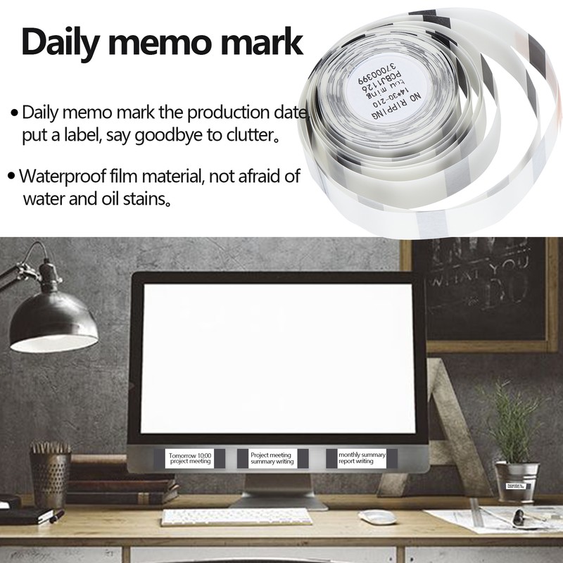 Label Sticker Printer Marking Paper Transparent Self Adhesive Tear Resistant