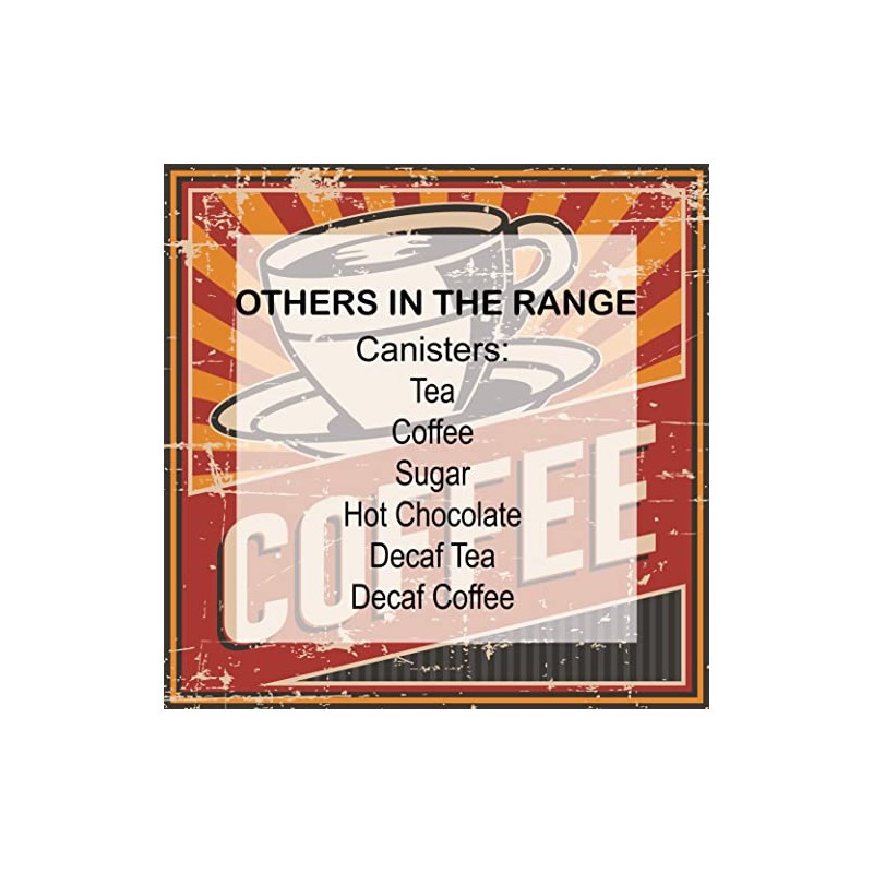 Purely Home Retro 1950s Style Sugar Canister - White Metal