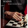 WAINIS 12 Pcs Chunky Gold Open Rings for Women Band