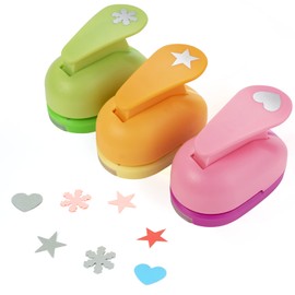 Set of 3 punches, motif hole punch, paper punch, motif punch, set of 3 motif punch set, paper punch, motif hole punch for children, DIY scrapbook, photo album, craft