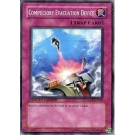 Yu-Gi-Oh! - Compulsory Evacuation Device (GLD2-EN046) - Gold Series 2 - Limited Edition - Common by Yu-Gi-Oh!