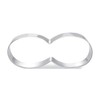 WJSYSHOP Bra Cookie Cutter Stainless Steel