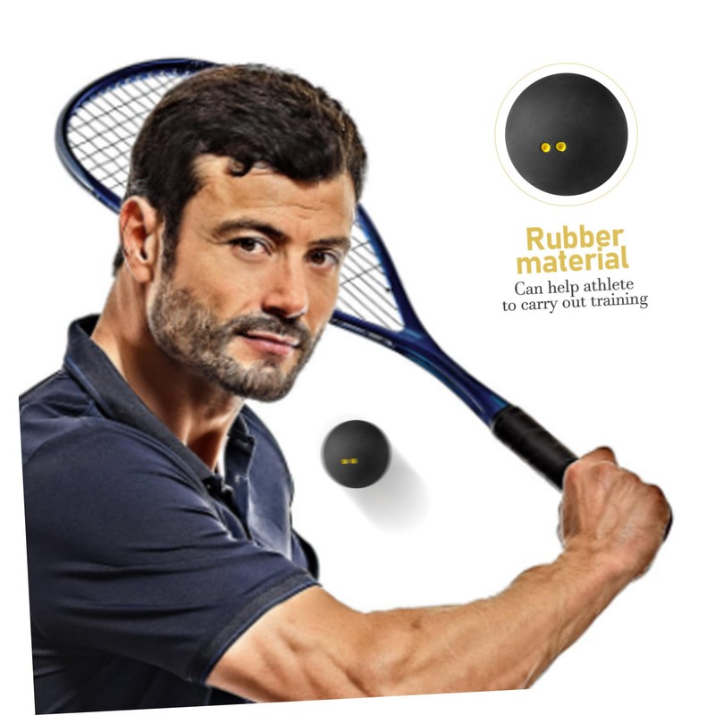 Mipcase Professional Single Dot Squash Ball High Elasticity Racket Ball