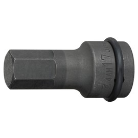 Tone HP4AH-17 Hexagon Socket for Impact, 0.5 inch (12.7 mm) (1/2 mm), Double Side Width: 0.7 inches (17 mm)