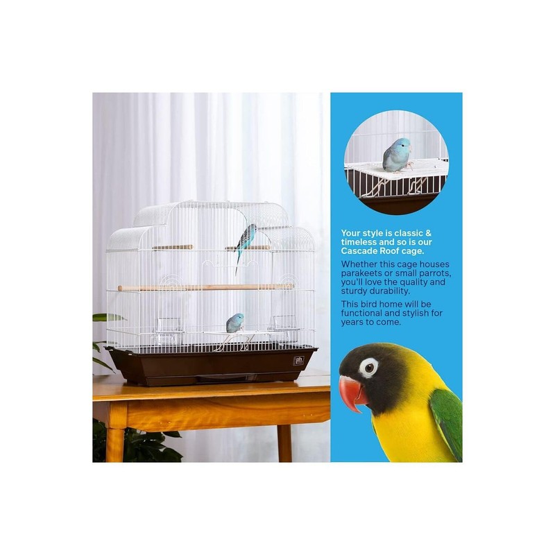 Prevue Pet Keet/Tiel Cascade Roof Cage - 25213