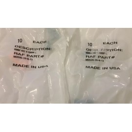 Unbranded [20 Pack] 6mm OD 6mm Long Zinc Plated Brass No Thread Spacers For M3.5 Screw