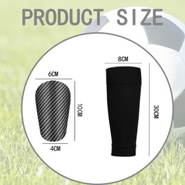 ZWWOGE 2 Stück Schienbeinschoner, 1 Paar Fußball Sleeves Tubes,schienbeinschoner fußball herren, Fußball-Schienbeinschoner, Fußball-Männer, Mini-Schienbeinschoner, Schutzausrüstung, 10 x 6 cm