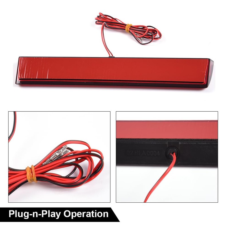 G-PLUS 3rd Third Brake Light High Mount Stop Lamp Red