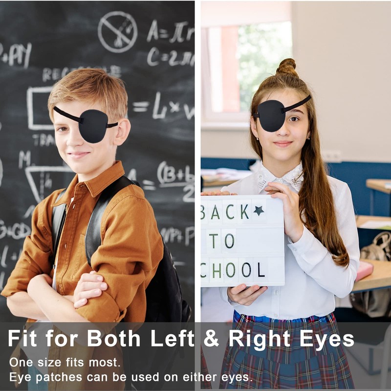 THSIREE 2PCS Eye Patch, Medical Eye Patches, Adjustable Eye Patch,