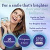 GuruNanda Teeth Whitening Strips - 16-Day Treatment with Non-Slip, Dry
