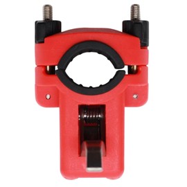 GeneX Piton Clamp, Piton Fishing, Rod Keeper, Rod Clamp, Piton Keeper, Trigger-Type, Piton Rod Holder, Taman Sebumper (Red)
