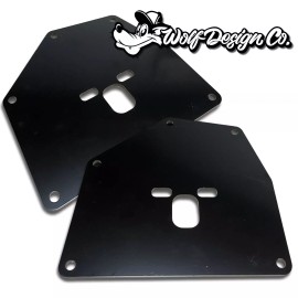 WDCo Front Air Ride Bag Kit Suspension Drop Brackets & Cups 1963-1987 C10 C20