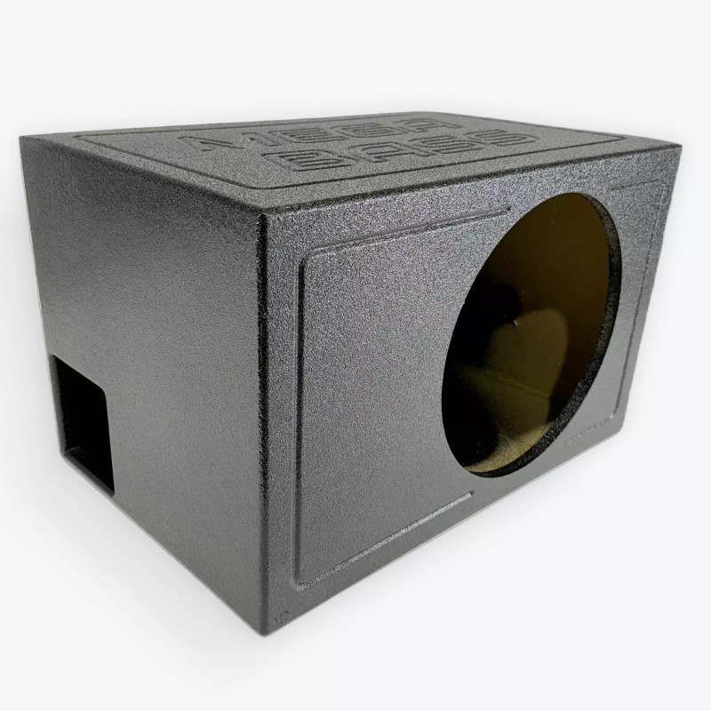Megabas Mega Bass Single 8" Vented Ported Car Subwoofer Sub