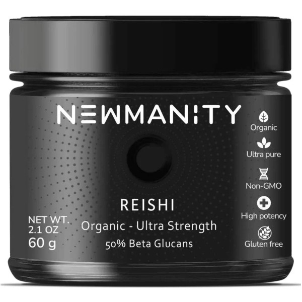 Newmanity Reishi Polvo 60 Gms | Newmanity | 30:1 Ultra Concentrado