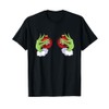 Funny Elf Heart Hands Love Christmas T-Shirt
