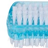Relaxdays Nail Brush, Set of 8, Double Sided Hand Brush