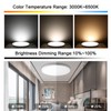 EXTRASTAR 2200LM LED Ceiling Light Dimmable, 24W Round Ceiling Lamp