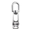 BNYZWOT Stainless Steel Wire Rope Crane Pulley Block M25 Lifting