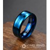 King Ring 8mm Basic Blue Ring – Premium Super Polished