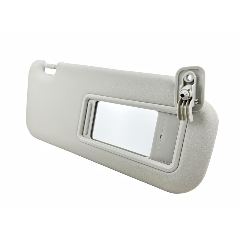 Sun Visor Pair Compatible with 2010-2013 Mazda 3 (Non-Illuminated) -