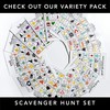 Set of 10 Nature Scavenger Hunt, Nature Party Game, Outdoor