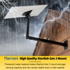 Adjustable Starlink Gen 3 Roof Ridge Mount, Ybervont Starlink Mounting