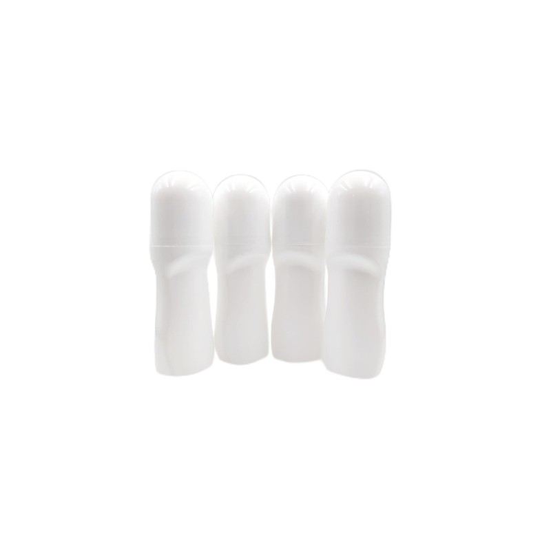 YYNGJCK 4Pcs Plastic Roller Bottles 1.7 oz /50 mL Reusable