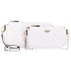 GUESS Yarmilla Double Pouch Crossbody White