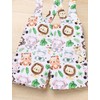 FYMNSI Baby Boys 1st Birthday Outfit Short Sleeve Romper Animal