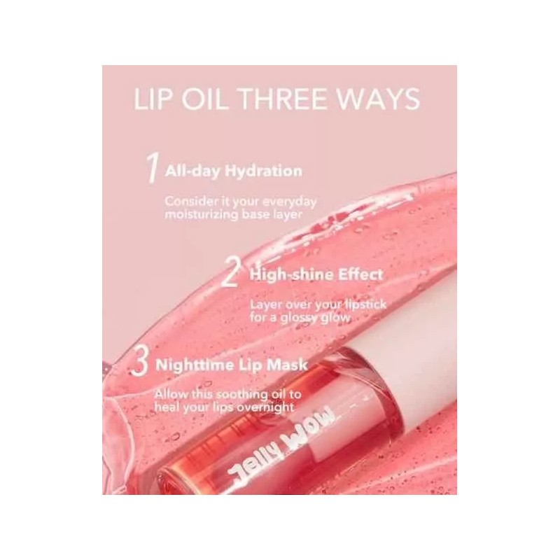 Sheglam Gloss Jelly Wow Aceite Labial Hidratante Acabado Brillante Color