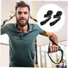 WOONEKY 2pcs Fitness Elastic Training Resistance Band with Door Anchor