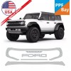Unbranded For Ford Bronco Raptor 2022-2024 FrontBumper Paint Protection Film