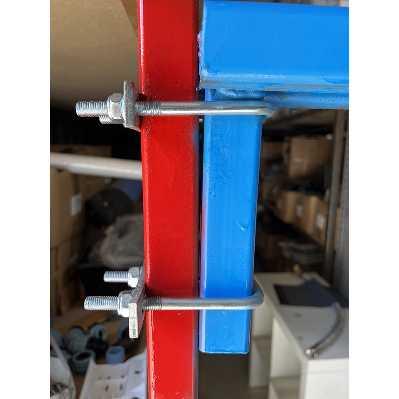 U Bolt Square M10 60mm Inner Width x 120mm Length