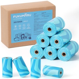 FUKUMARU Dog Waste Bags for Dogs 15 x 20 cm