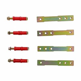 ‎Psrorkeu - P5249715 Rear 1" - 4" Lift Leaf Spring Shackle Kit for Dodge Dart/Demon/Lancer Plymouth Barracuda/Duster/Scamp/Valiant 1960-1976