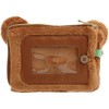 San-X PB72204 Rilakkuma Plush Pass Case, Chirooki Bear H4.3 x