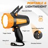 EverBrite Powerful Rechargeable Spotlight, 500lm LED Flashlight with Adjustable Stand,