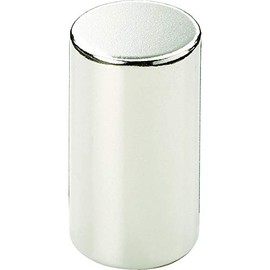 TRUSCO TND4-T10 Neodymium Magnet, Round, Radial Magnetization, Outer Diameter 0.2 x Thickness 0.4 inches (4 x 10 mm), 1 Piece