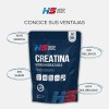 Creatina Monohidratada 1 Kg 200 Servicios Hero Sport Sabor Sin