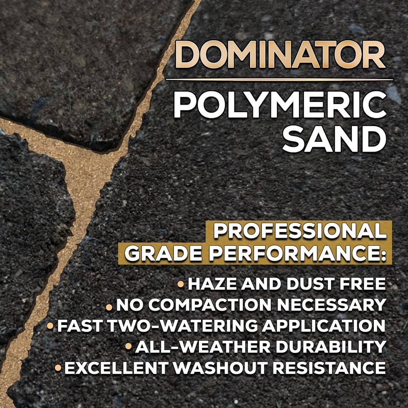 40 Pound Camel Brown DOMINATOR Polymeric Sand with Revolutionary Ceramic