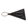 Pyramid International Rubber Keychain, Black, 4 x 6 x 1.3