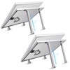 2 Sets (4Pcs) Solar Panel Mounting Brackets - Adjustable Solar