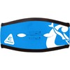 Cressi Pony Tail Neo Mask Strap Cover_Blue/White - Neoprene Mask